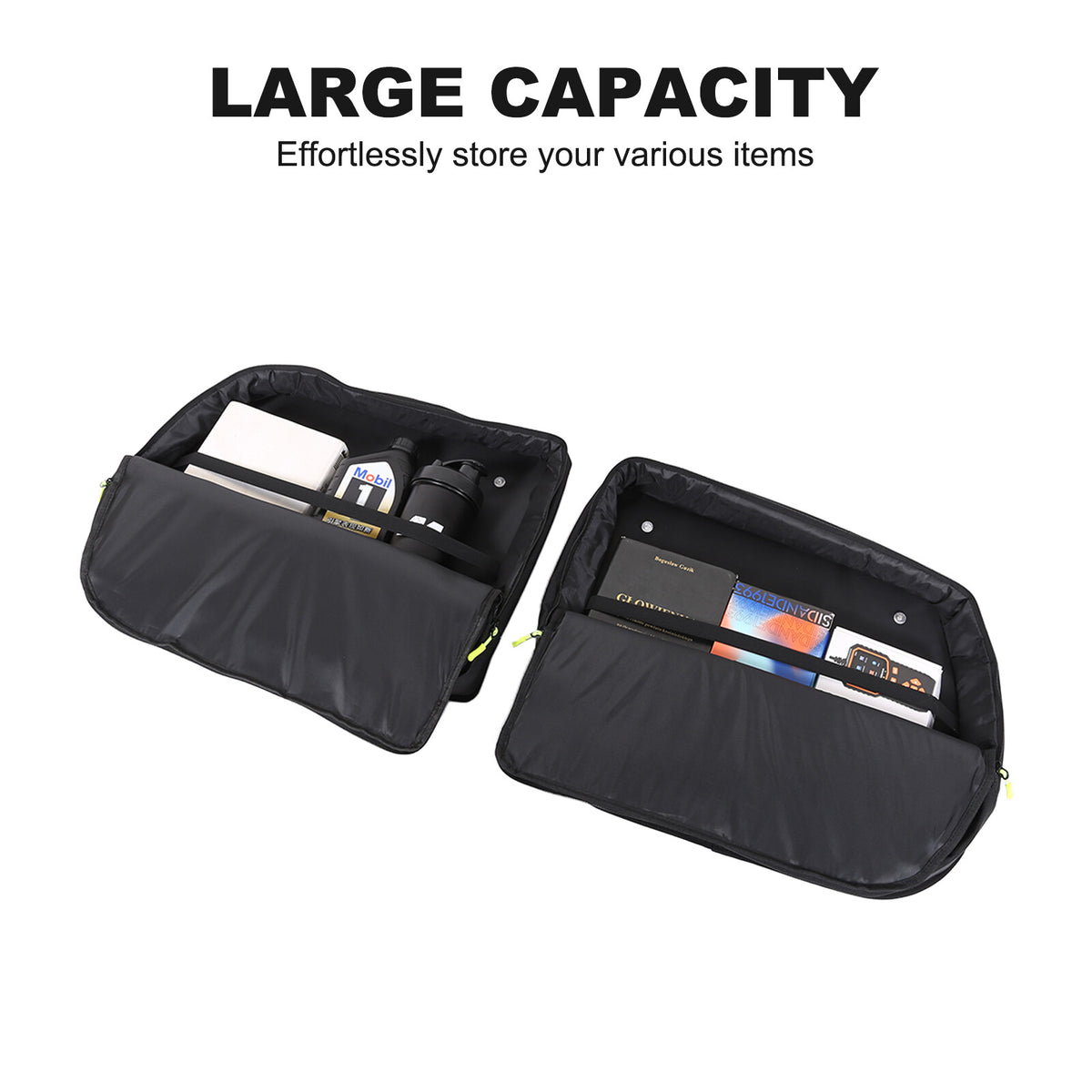 Tailgate Rear Door Cargo Trunk Storage Bag Organizer For Toyota Prado FJ150 2010 13
