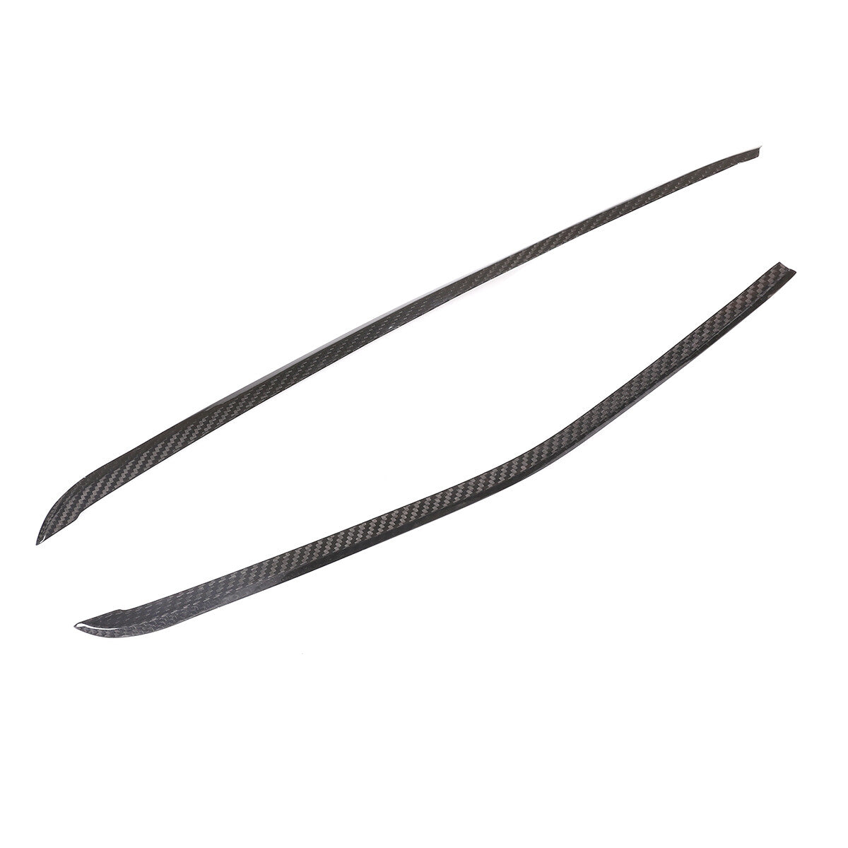 For BMW X5 X6 X7 2019-2022 Gear Shift Both Side Strip Trim Real Carbon Fiber 5