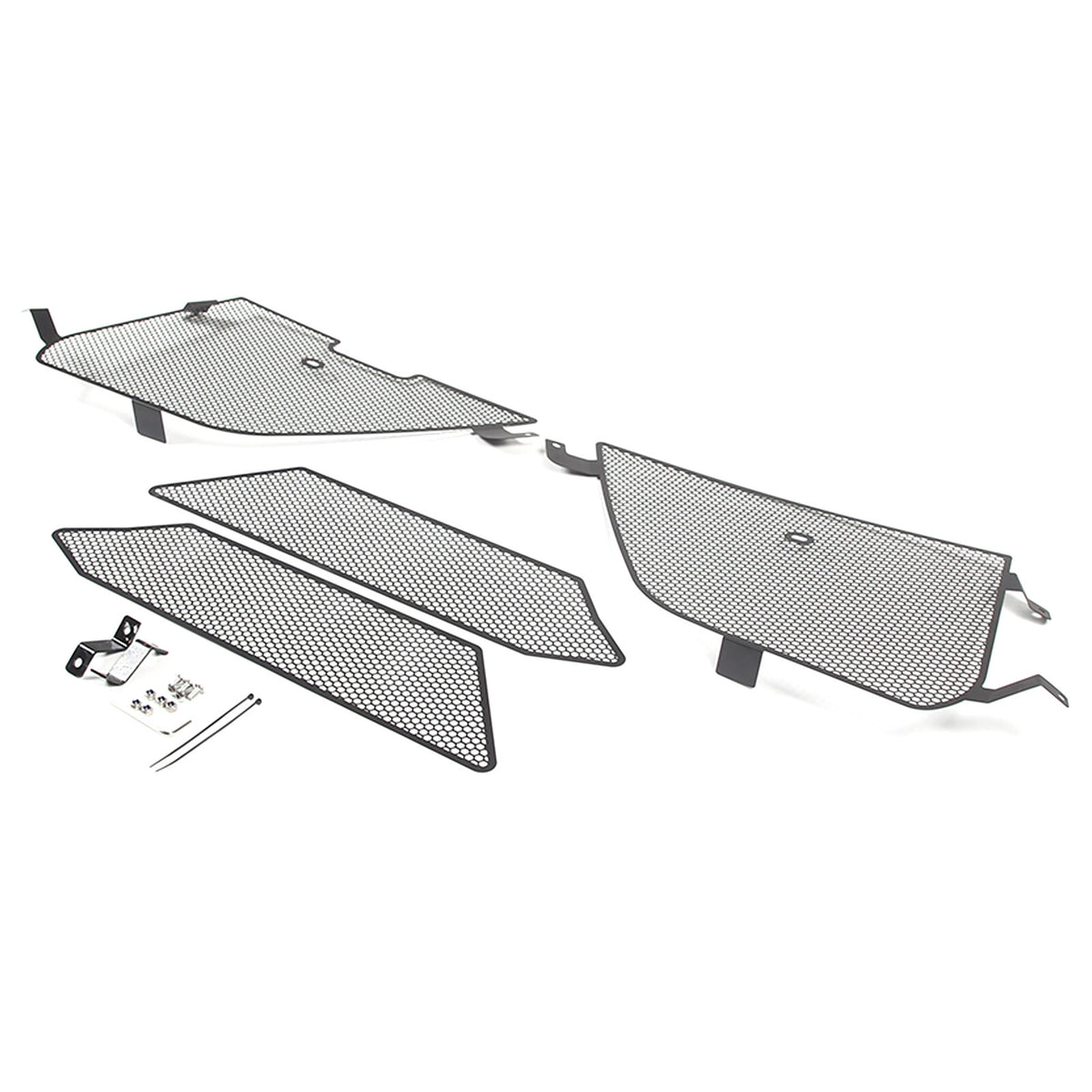 Front GRILL GUARD Side Vent Intake Mesh Grille Insert W/ Screws For Corvette C8 11