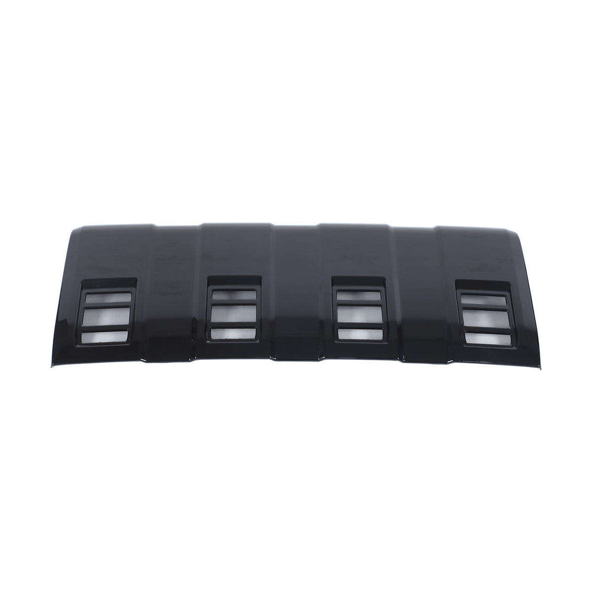 Glossy Black Front Bumper Guard Plate Trim For Land Cruiser LC250 2024-2025 US 18