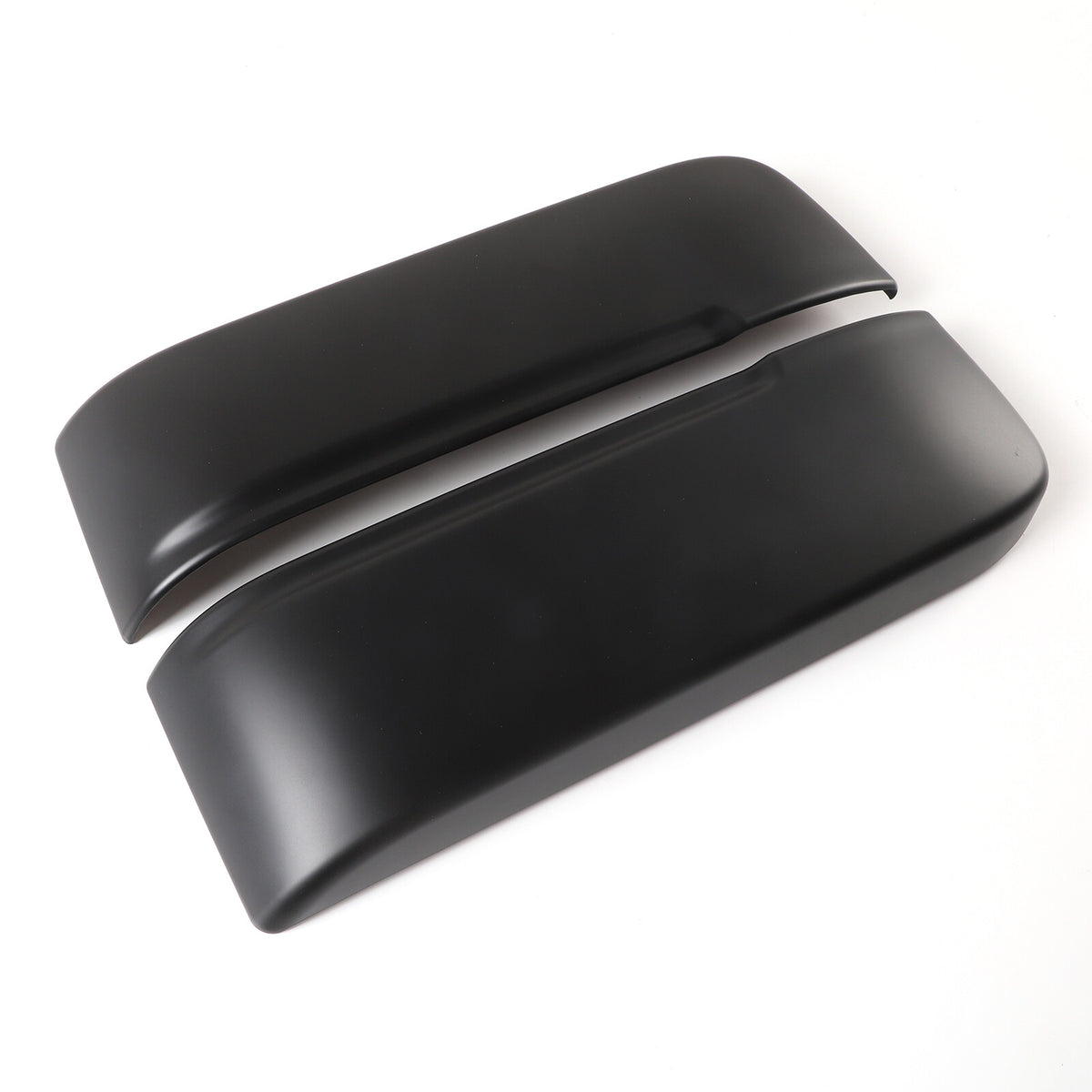 Matte Black Center Console Armrest Box Panel Cover Trim For Rivian R1T/R1S US 9