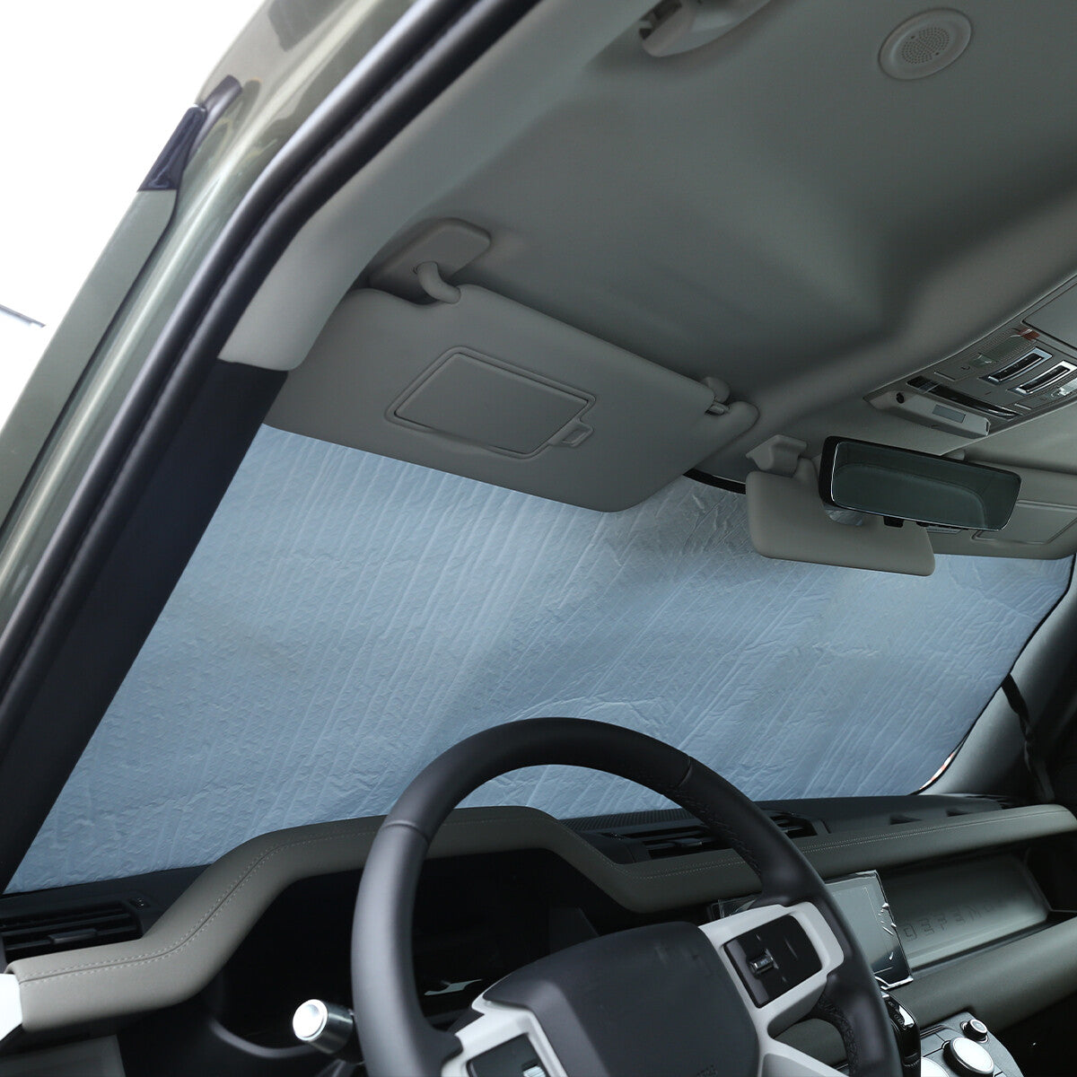 Car Full Sun Shade Rear Front Window Shade Blocks For LR Defender 90 110 2020-22 9