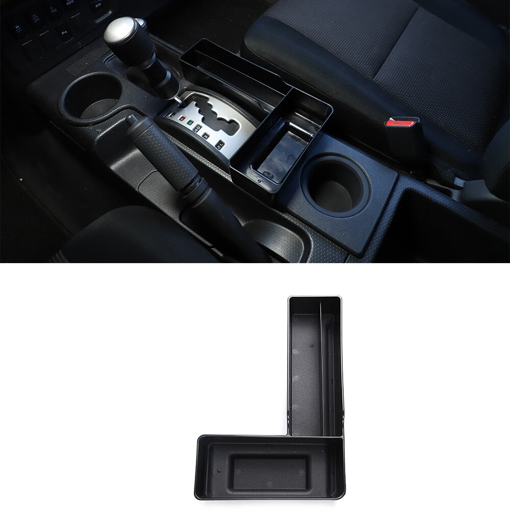L & U Shape Gear Shift Storage Box Tray Organizer For Toyota FJ Curiser 07-21 2