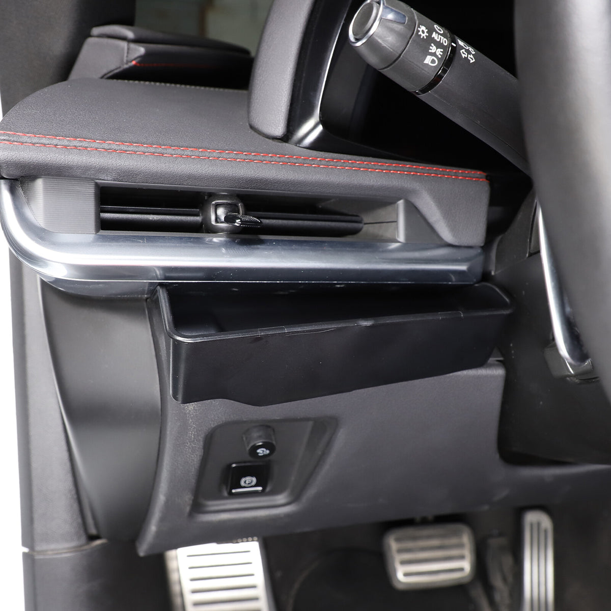 ABS Steering Wheel Left Storage Box Tray For Corvette C8 2020-26 21