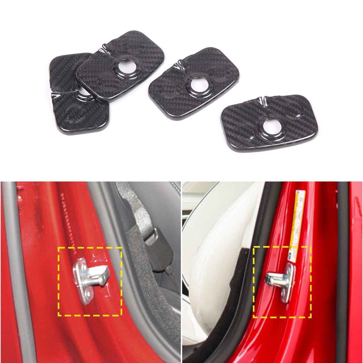 Real Dry Carbon Fiber Center Console Interior Trim Cover For Tesla Model S 23+ 69