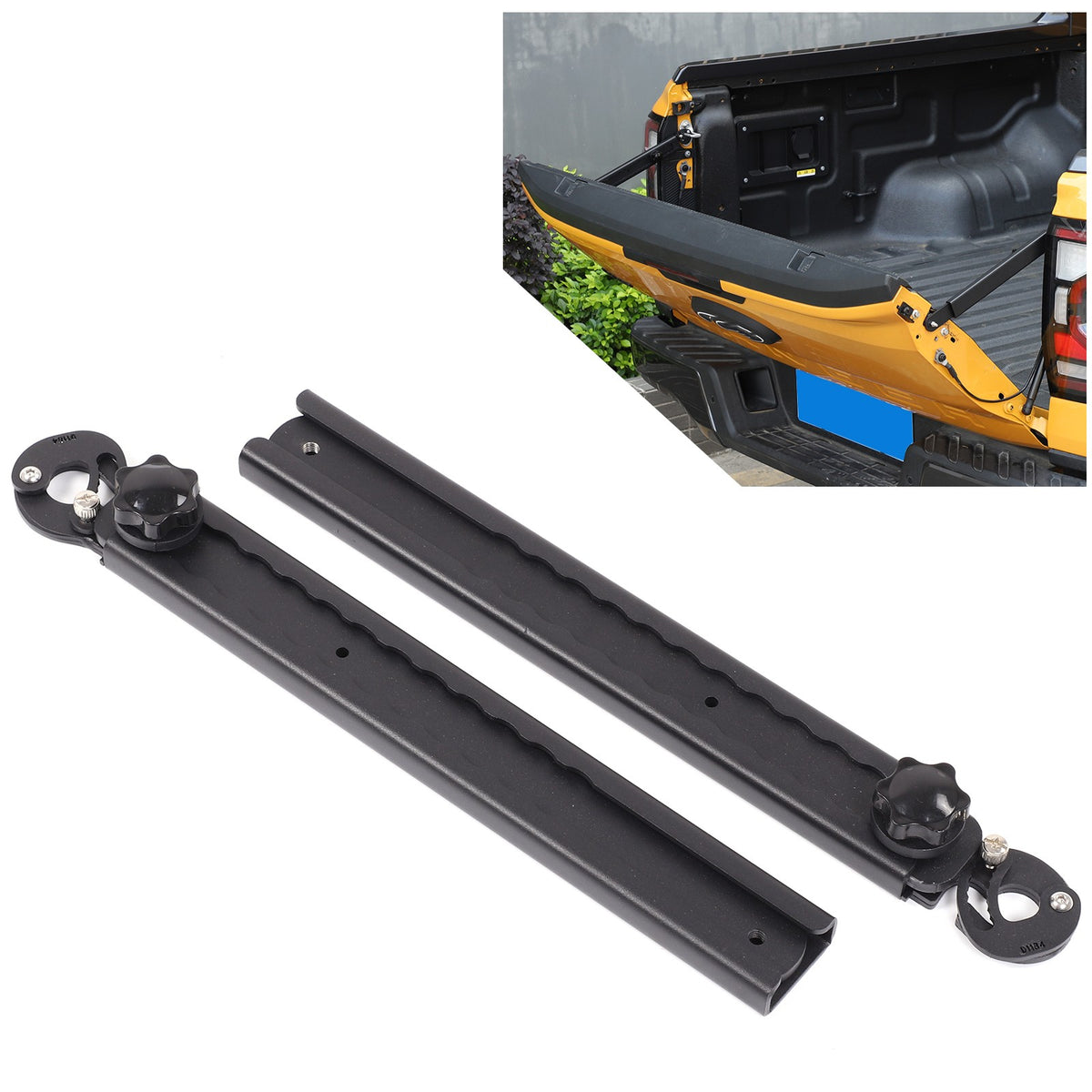 Carbon Steel Tailgate Stop limiter Bracket For Ford Ranger T9 2023-2025 6