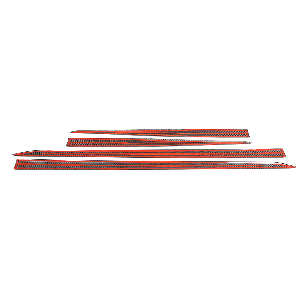 Real Carbon Fiber Door Side Body Molding Trim for Lamborghini Urus 18-23 US 12