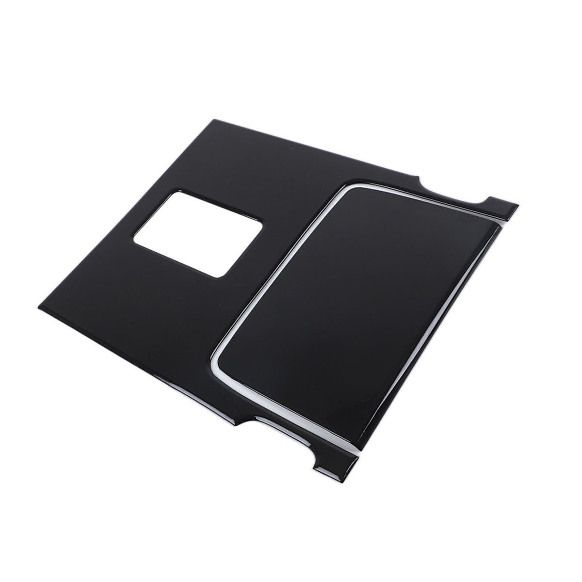 Glossy Black Center Console Gear Panel Trim For LR Discovery Sport L550 24+ 10