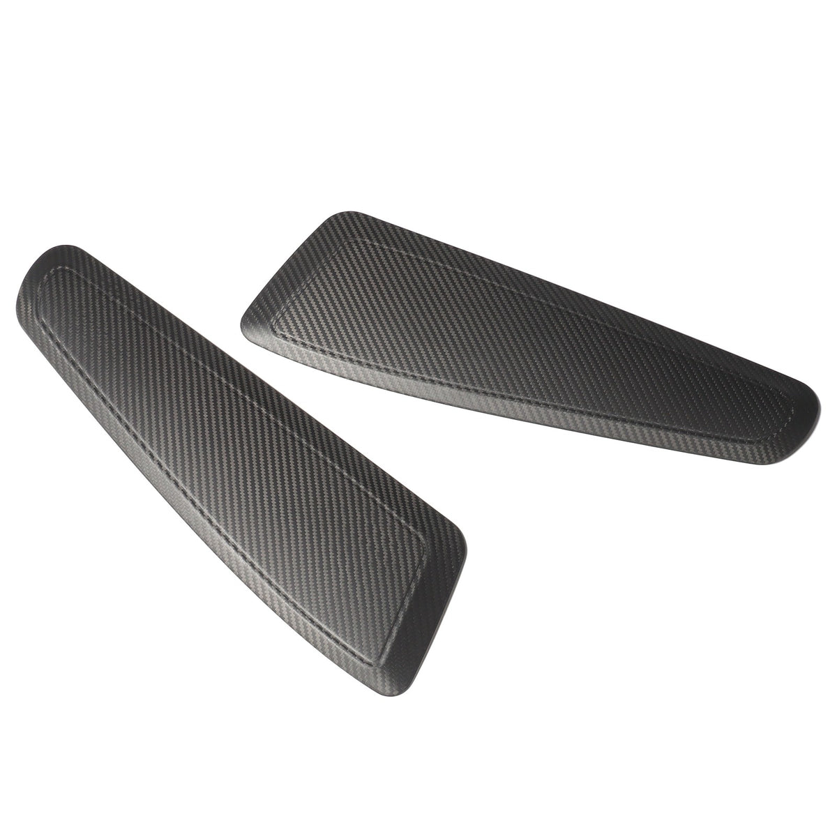 Matte Real Carbon Fiber Seat Side Trim For Porsche 718 982/911 991 2015-2020 9