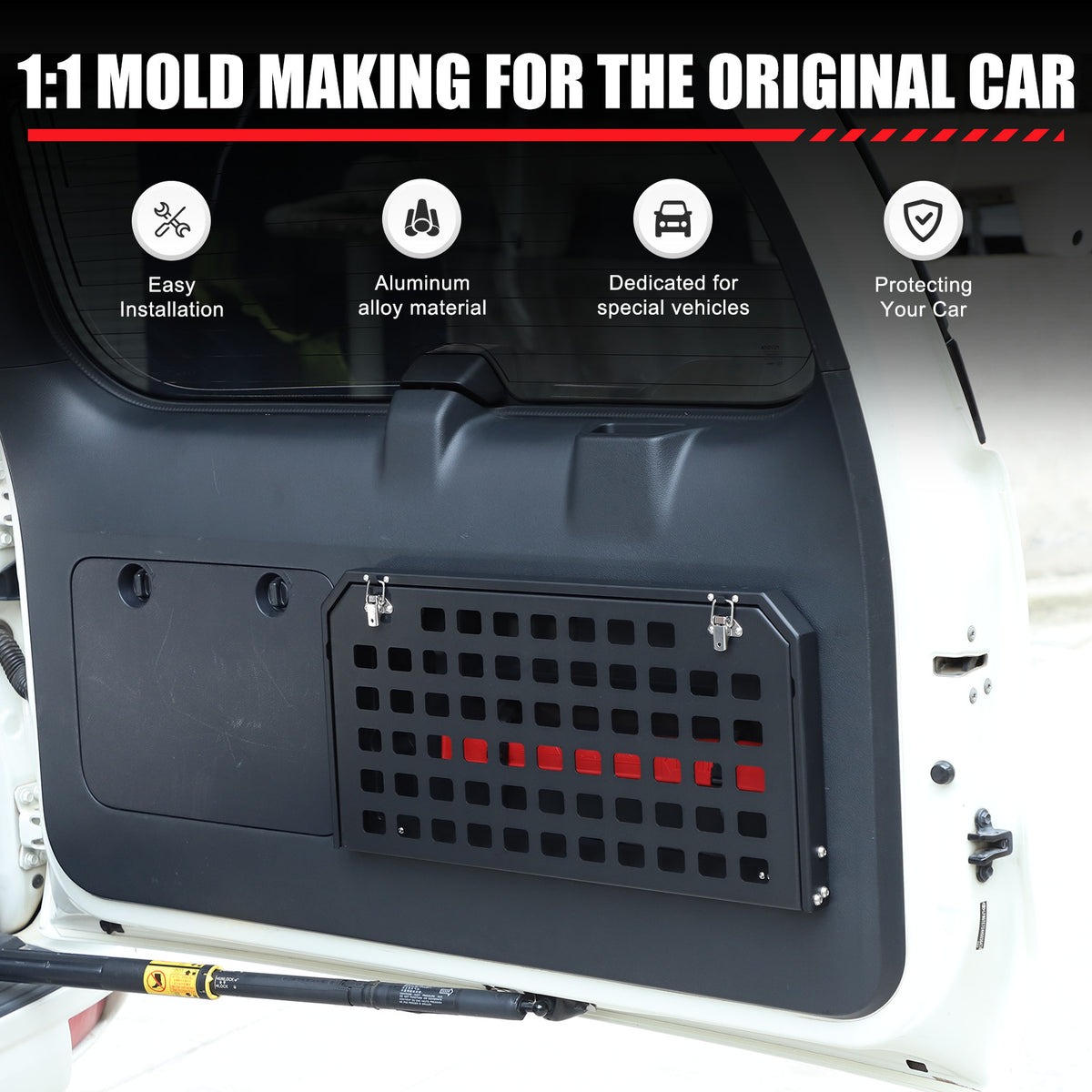 Tailgate Table Rear Door Foldable Car Shelf For Toyota Land Cruiser Prado 10-23 20