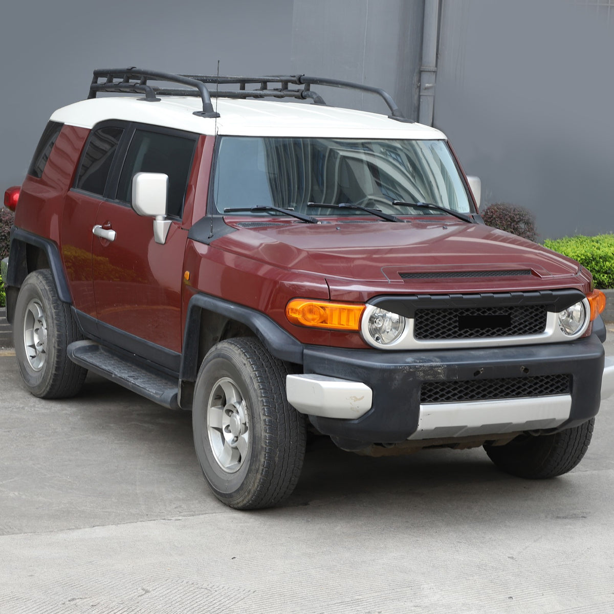 Matte Black ABS Front Grille Headlight Trim For Toyota FJ Cruiser 2007-2021 US 21
