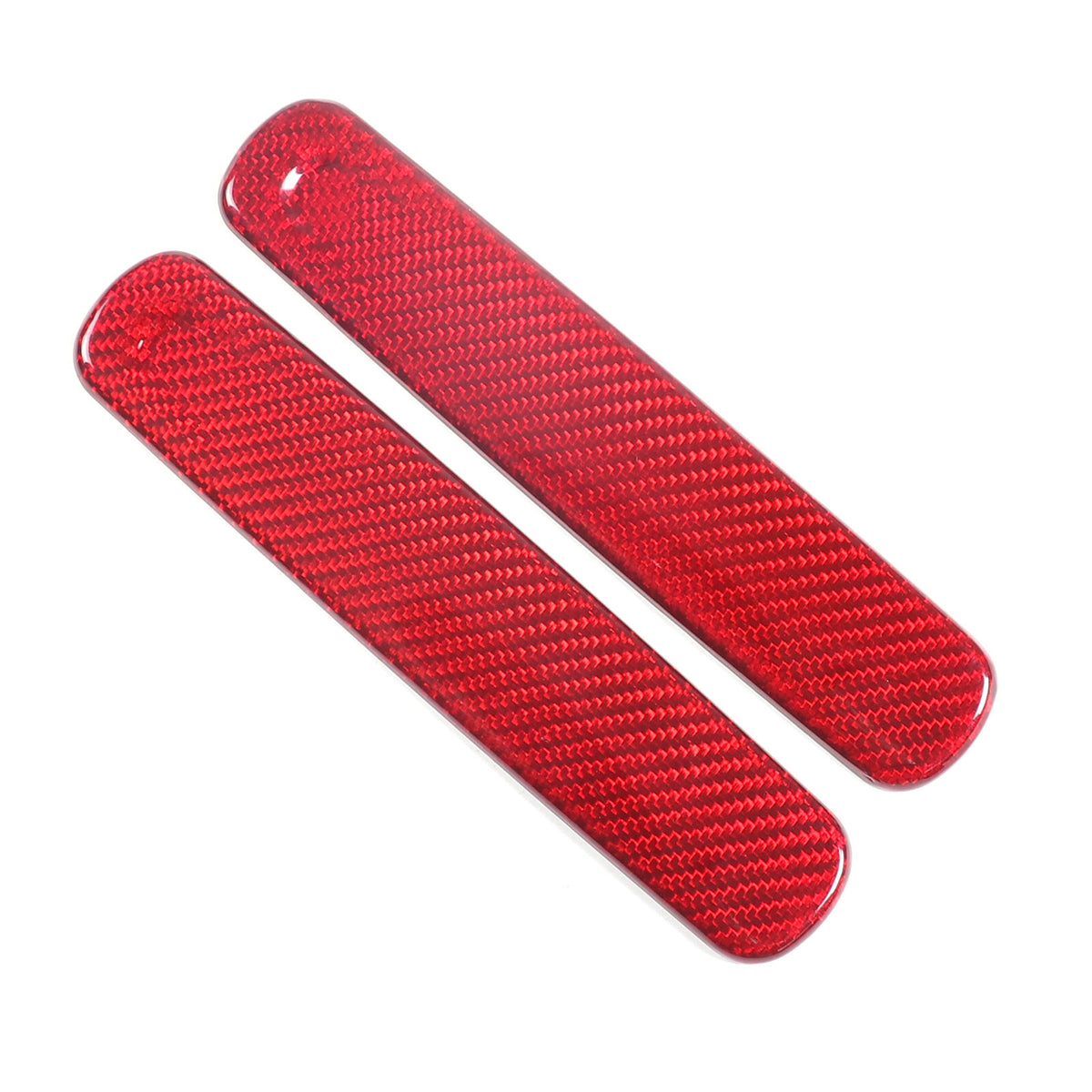 Red Real Carbon Fiber Interior Exterior Conosle Trim Cover For Lotus EMIRA 21-25 103