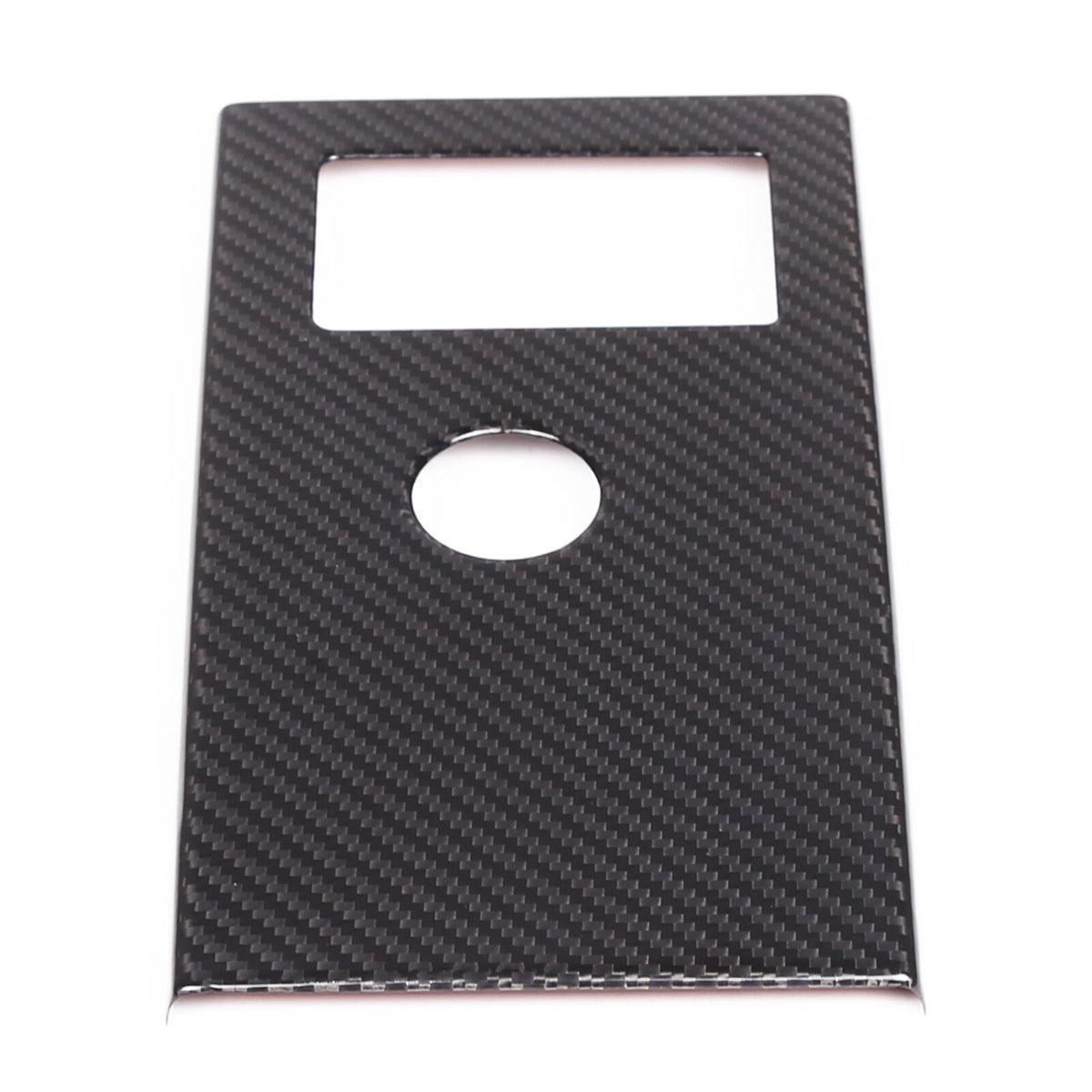 Matte Carbon Fiber enter Gear Shift Panel Trim For Range Rover Vogue 2023-24 4