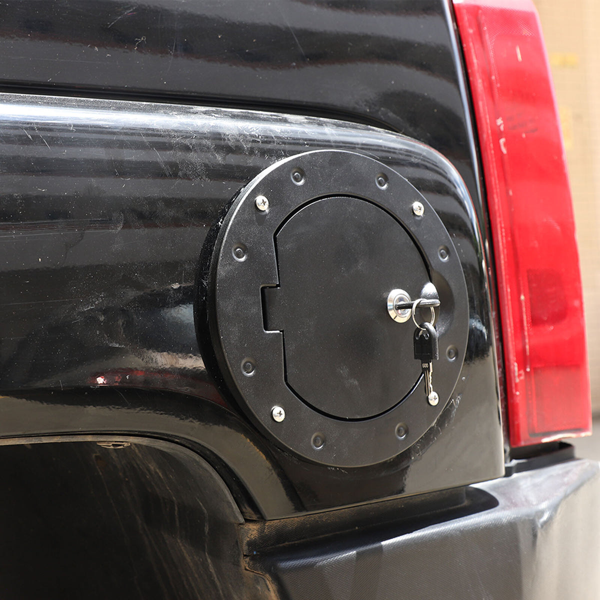 Alloy Locking Fuel Door Gas Tank Cap Cover Lock Key For Hummer H3 2006-2010 20