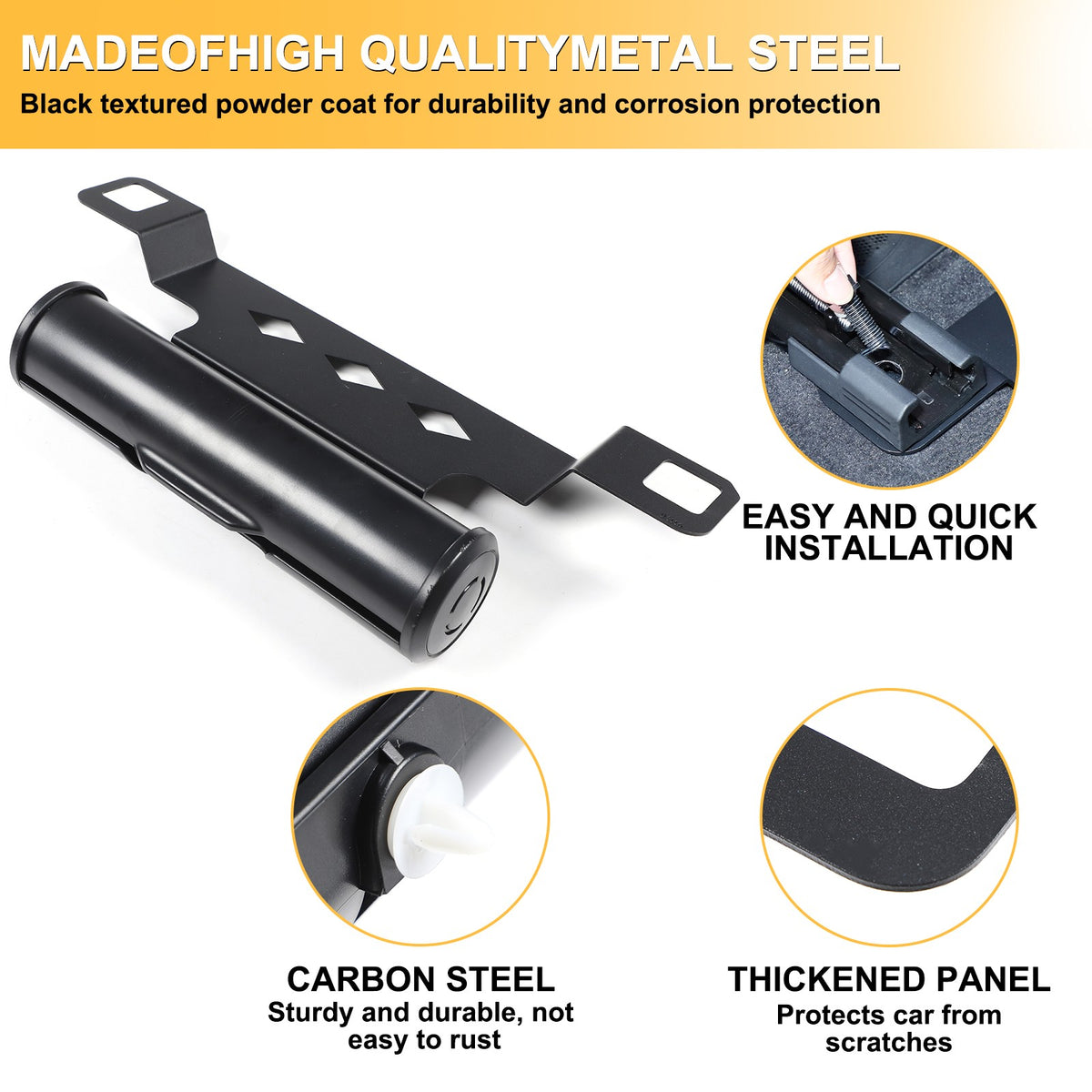 ABS & Carbon Steel Umbrella Holder Bracket For BMW X3 G45 2025+ 3