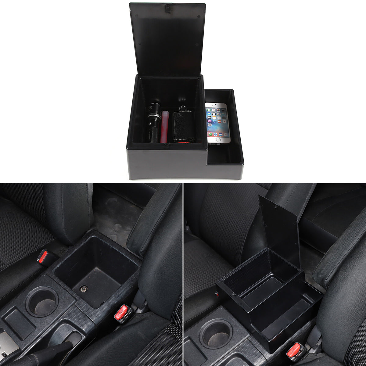 Car Center Console Armrest Box Storage Box Tray For Toyota FJ Cruiser 2007-21 21