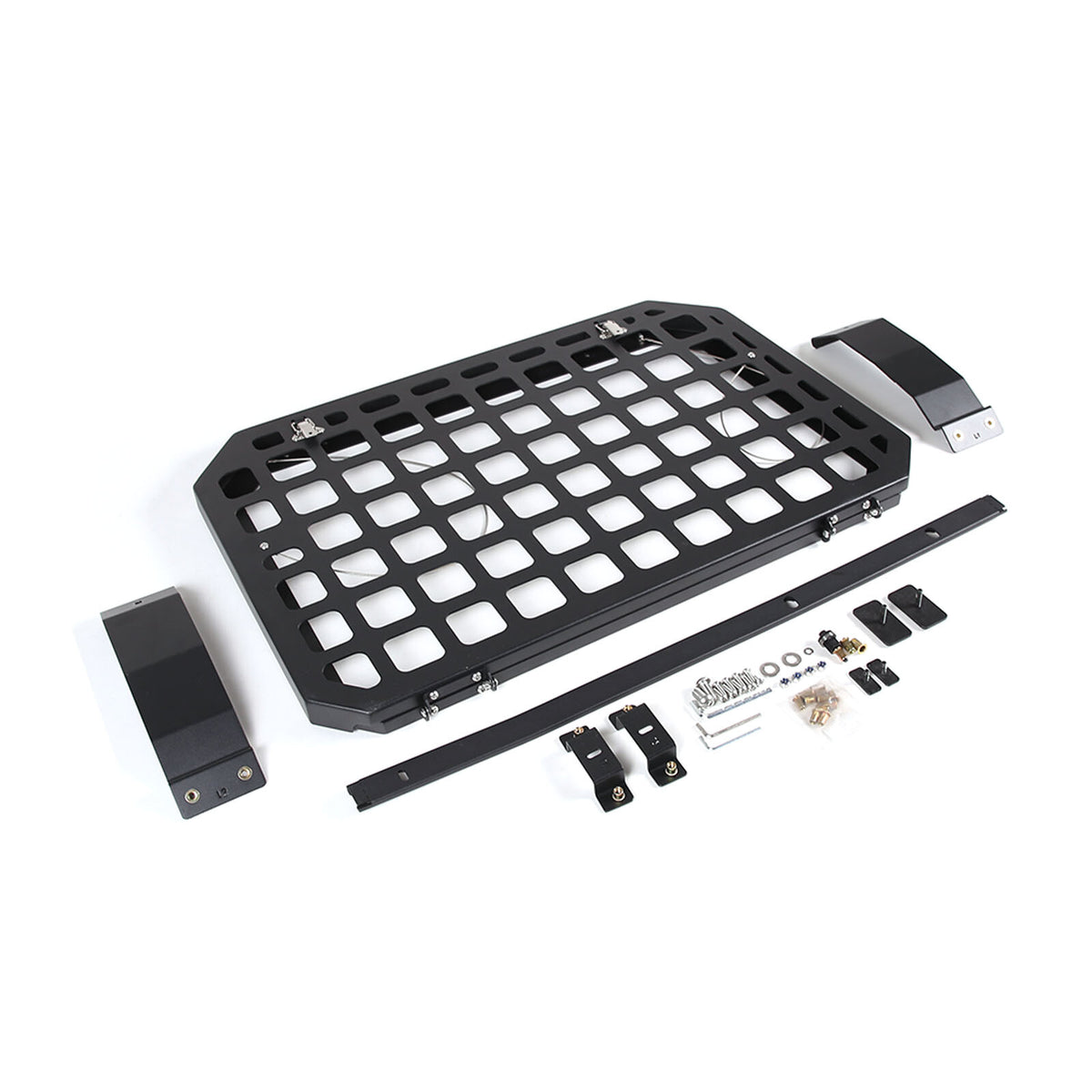 Side Molle Panel Trunk Shelf Storage Rack For LR Defender 90 110 L663 20-23 US 12