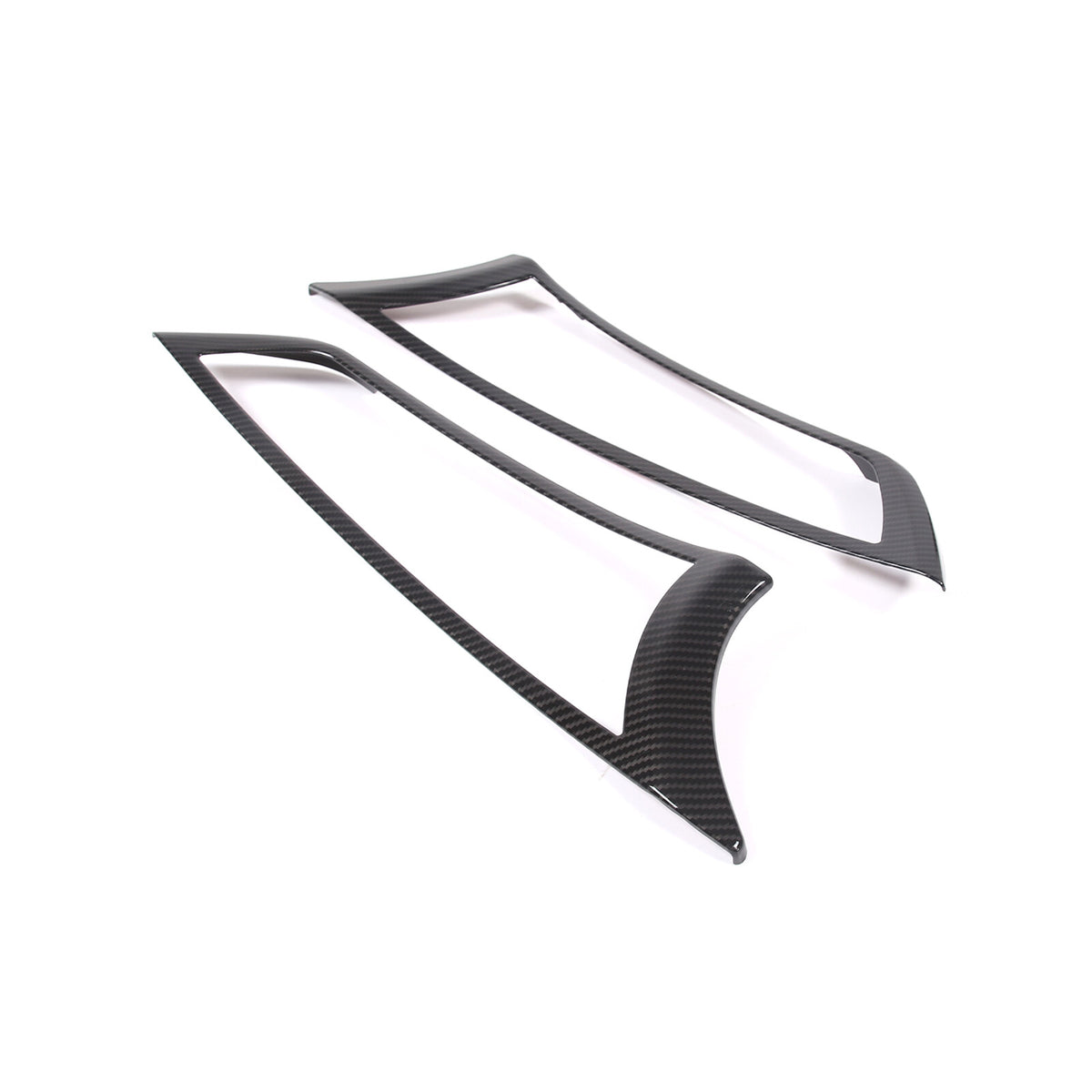 ABS Carbon Fiber Inner Door Handle Frame Cover Trim For Jaguar F-TYPE 2013-2024 16
