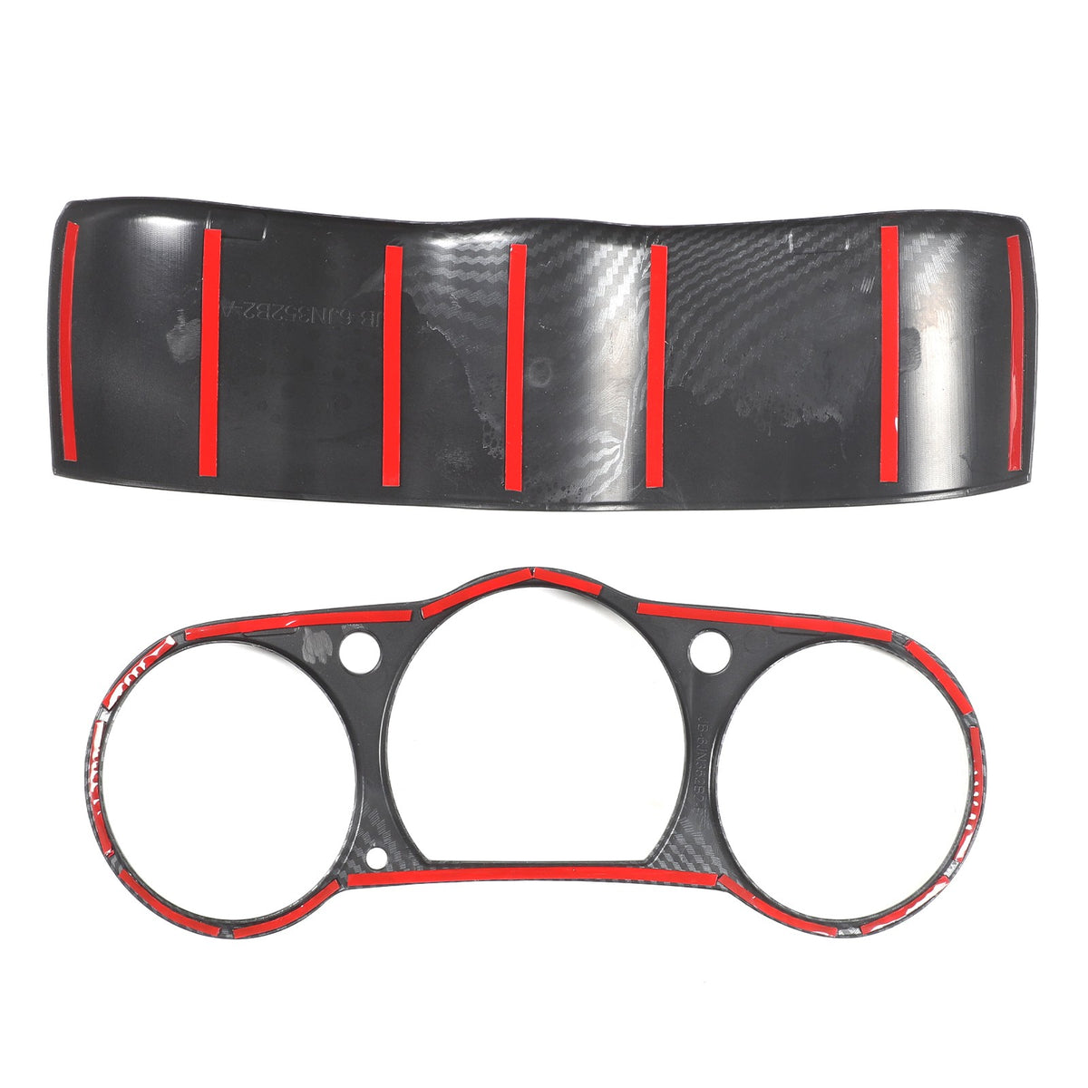 ABS Carbon Fiber Dashboard Instrument Top Trim For Nissan 350Z Z33 2003-06 US 4