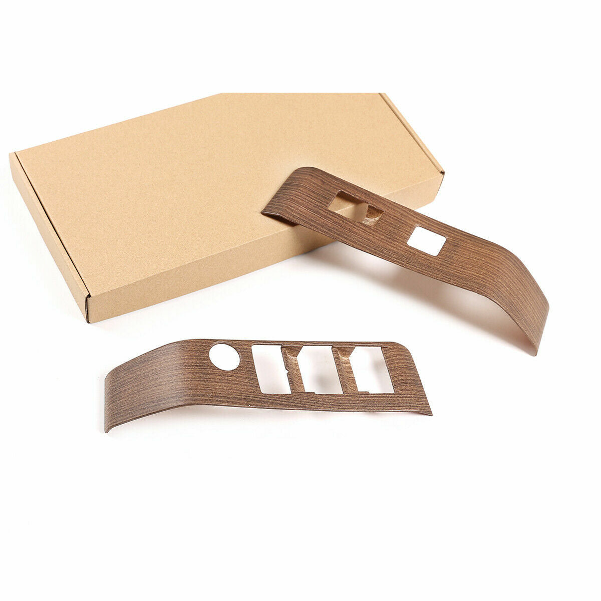 Wood Grain Interior Center Console Cover Trim For Toyota Tacoma 2016-2023 94