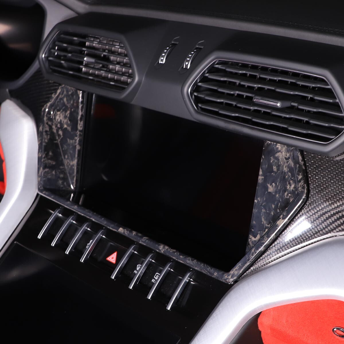 34 Styles Forged Real Carbon fiber Interior Trim Kit For Lamborghini URUS 18-23 - Variants 1-5 38
