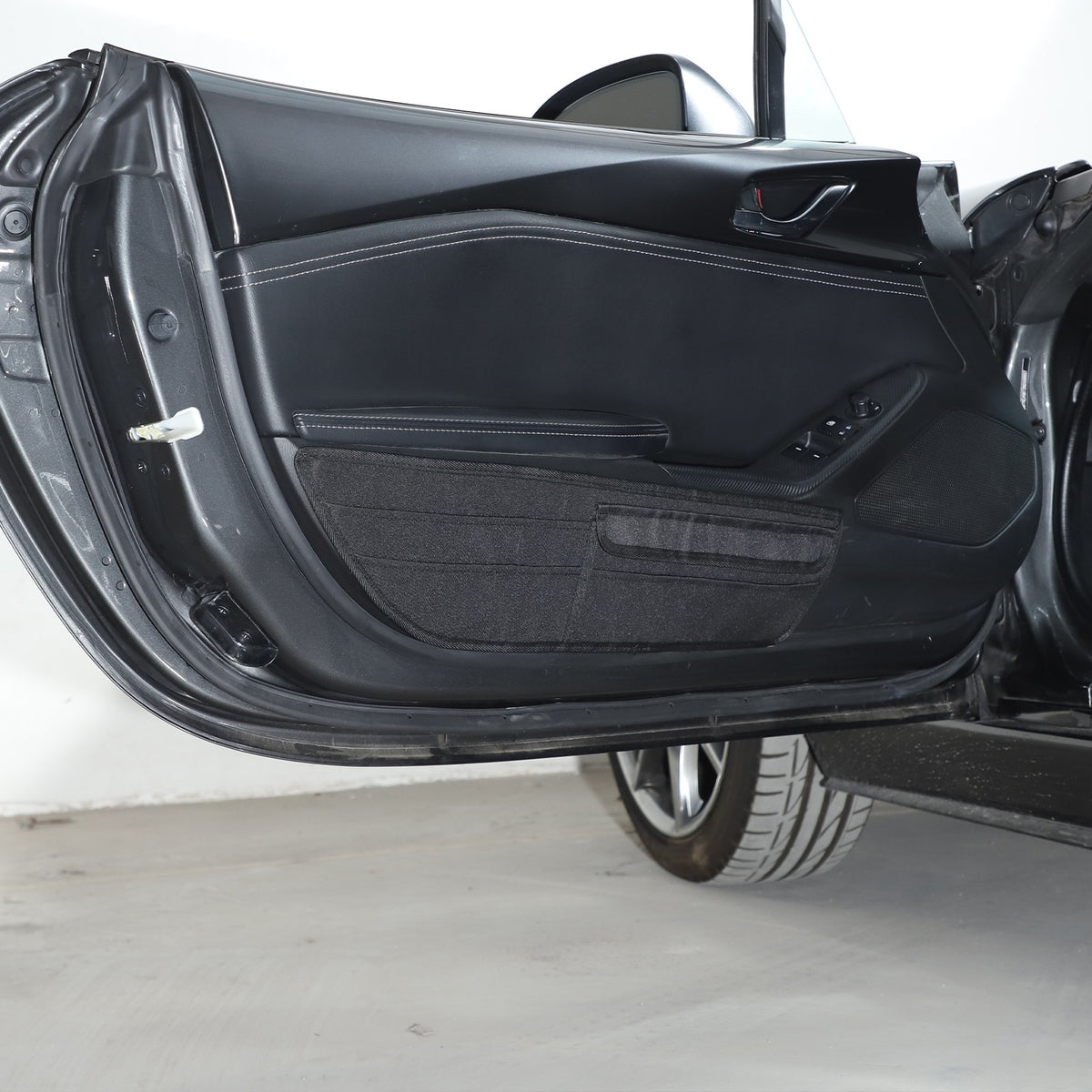 Front Door Storage Hanging Bag Tray For Mazda MX-5 Miata 2016-2023 12