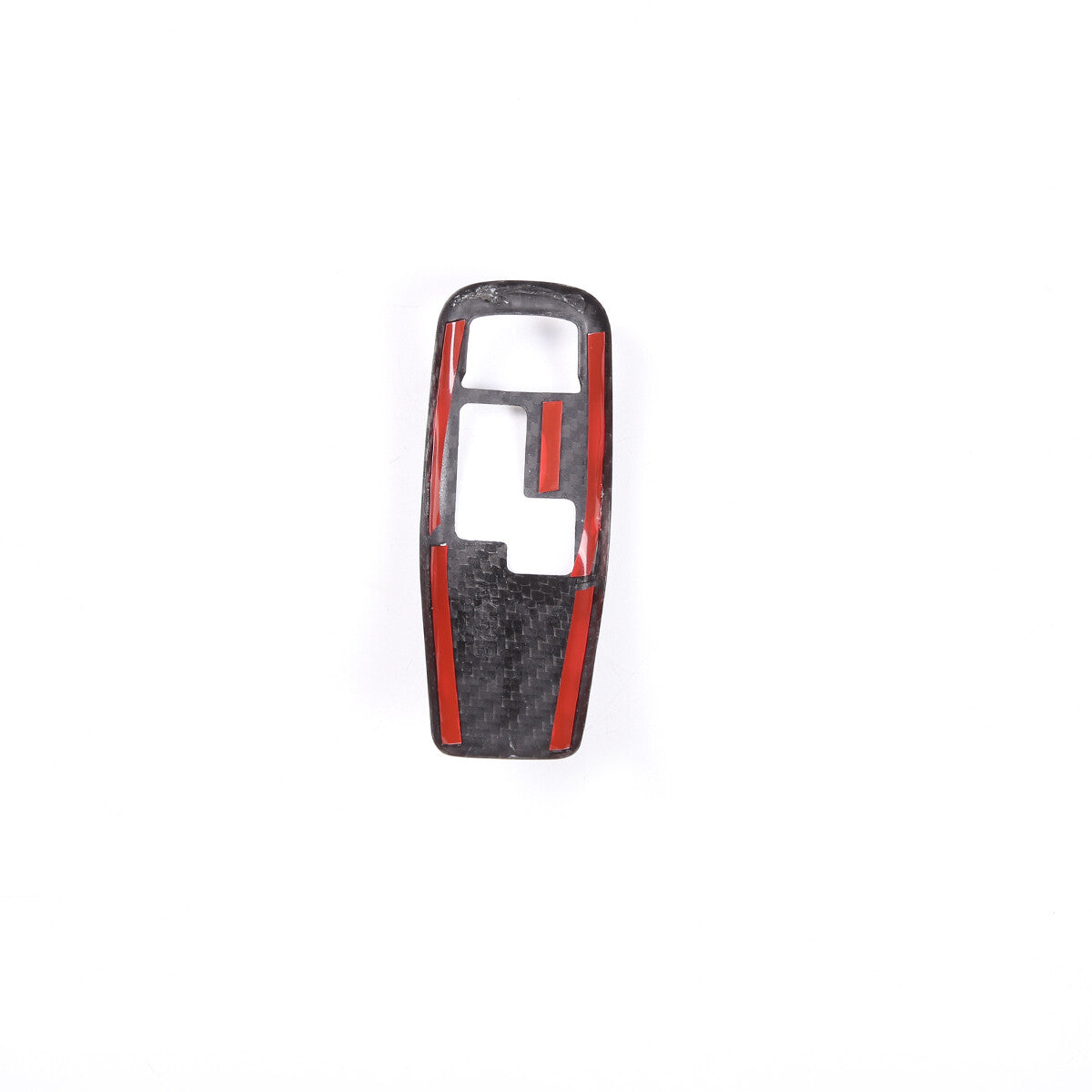 2pcs Carbon fiber Gear Shift Knob Handle Trim Cover For Toyota Supra A90 2019-22 4