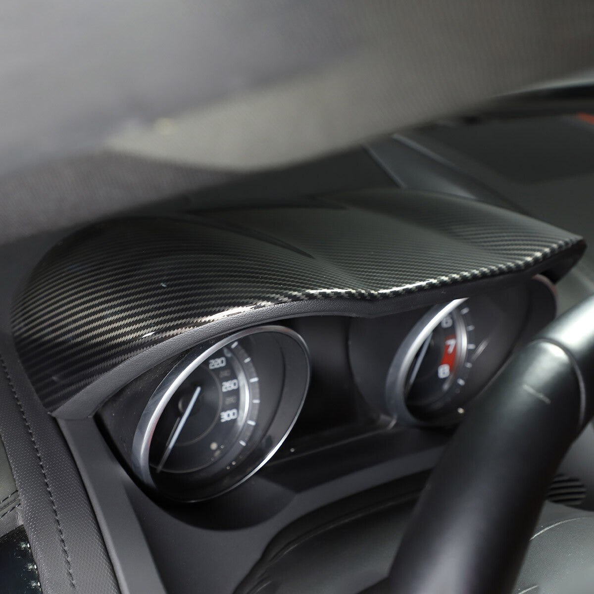 ABS Carbon Fiber Interior Full Set Cover Trim Kit For Jaguar F-type X152 2013-25 - Styles 11-15 26