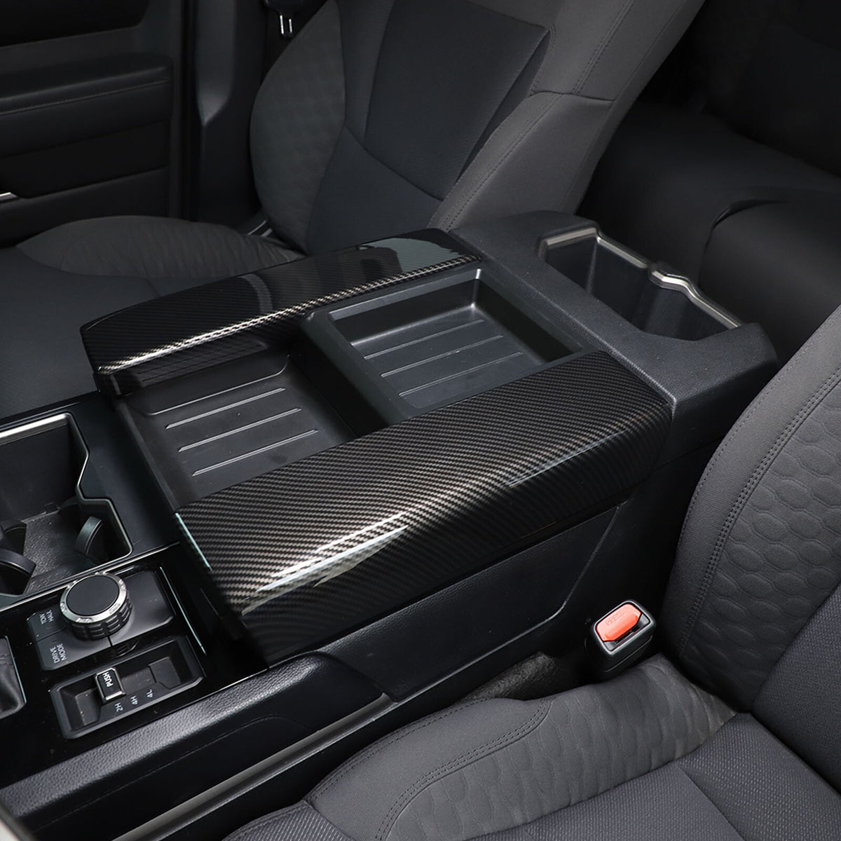 ABS Carbon Fiber Interior Set Cover Trim Kit For Toyota Tundra Sequoia SR 22+ - Styles 1-5 69