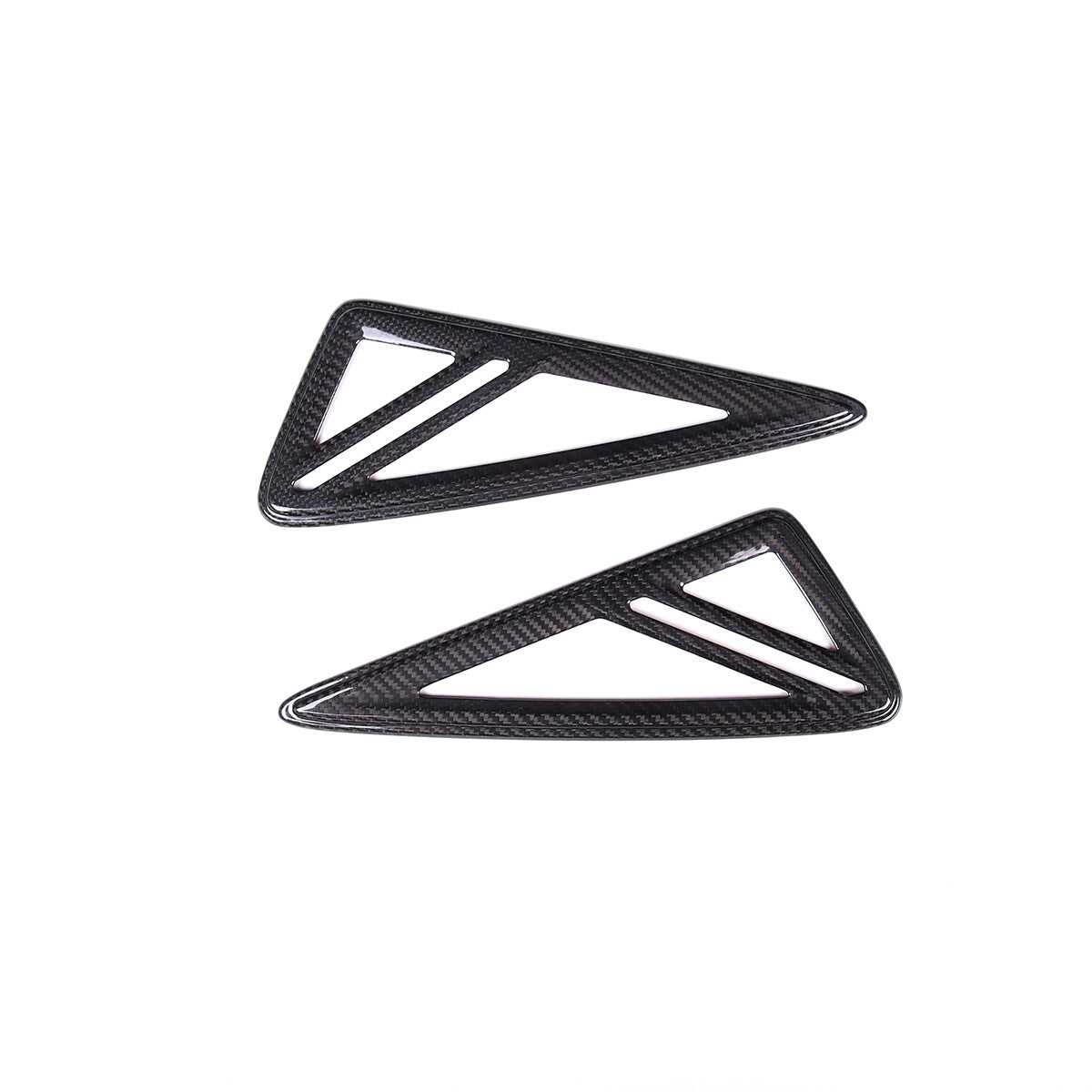 Real Carbon fiber Side Fender Vent Air Wing Trim For Lamborghini URUS 18-23 US 5
