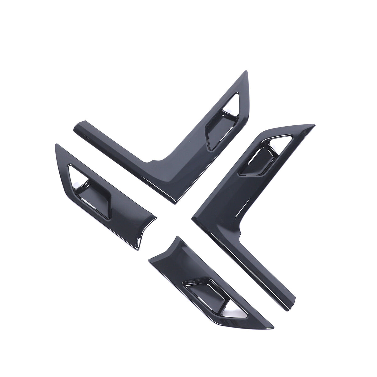 Glossy Black Interior Door Bowl Panel Trim Cover For Lexus GX550 2025+ 16