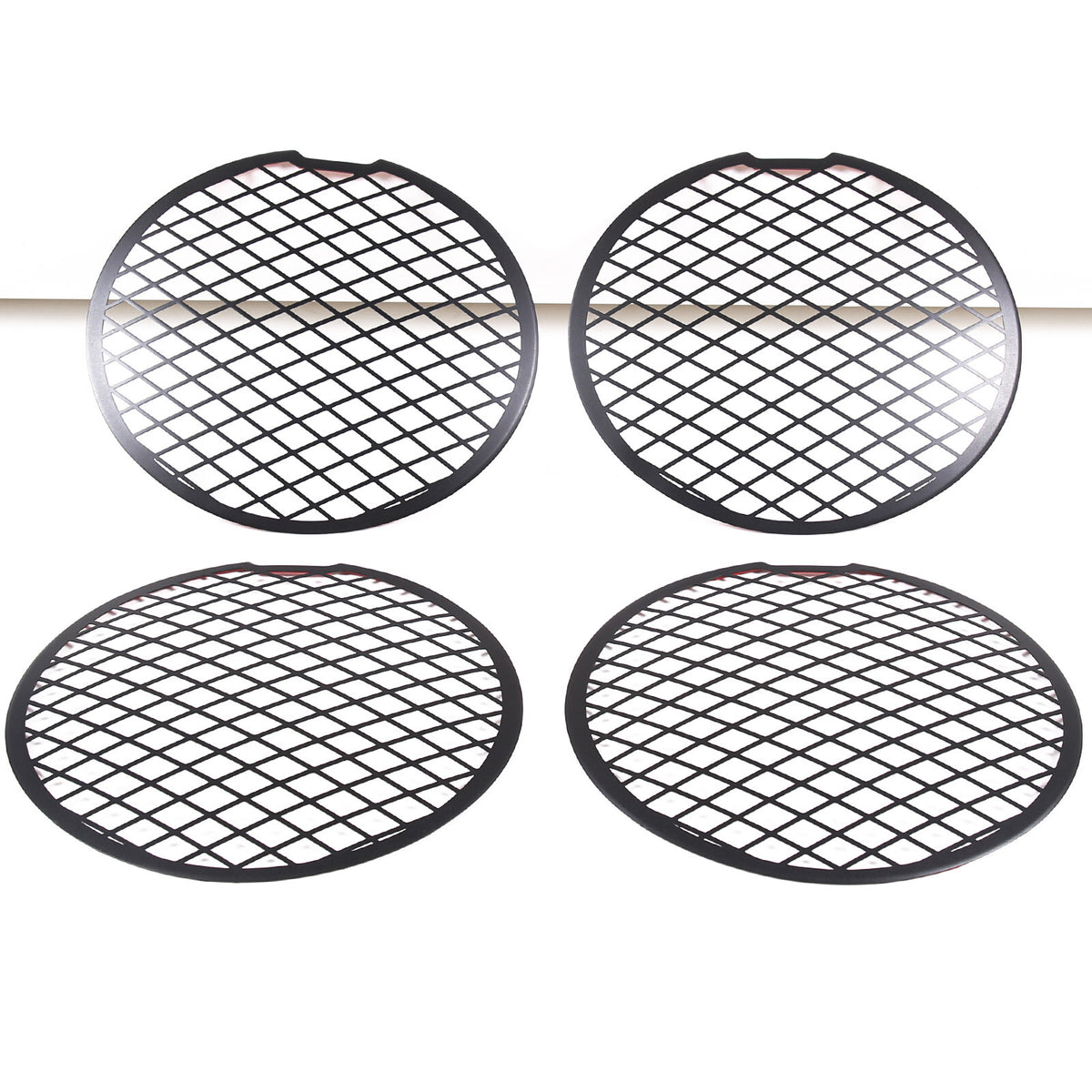 Silver Mesh Steel Rear Tail Light Grille Cover for Corvette C6 GS/Z0/ZR1 2005-13 18