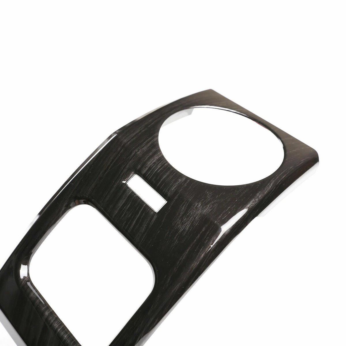Black Wood Grain Dashboard Side Air Vent Cover Trim For LR Discovery 3 04-09 10
