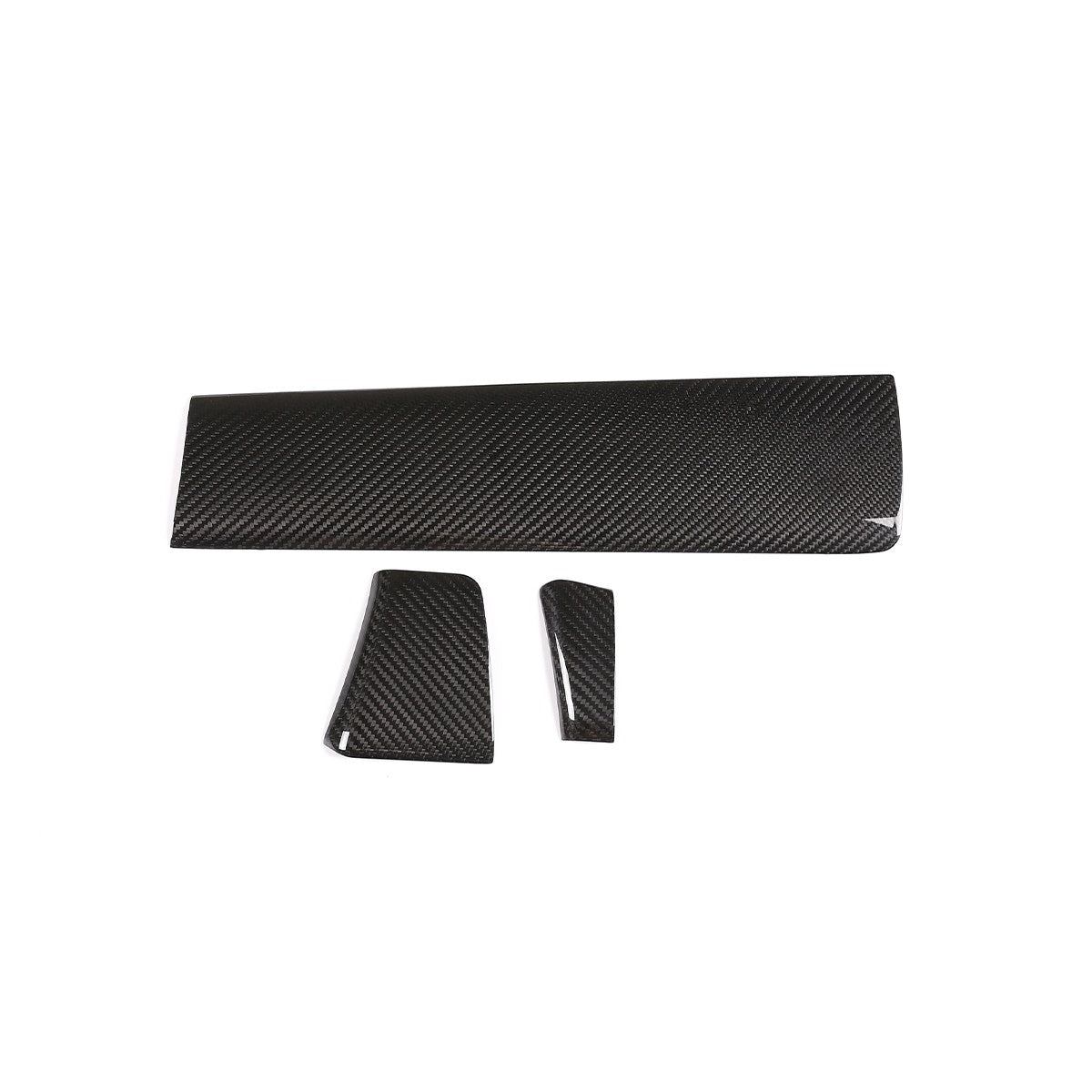 Real Dry Carbon Fiber Center Console Trim For Porsche Macan 95B 2014-2017 18