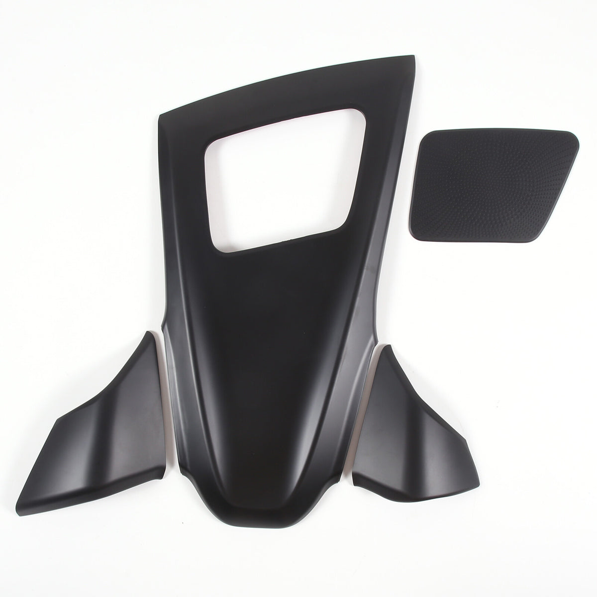 Matte Black For Corvette C8 Z51 20-25 Dashboard Instrument Upper Panel Cover 1