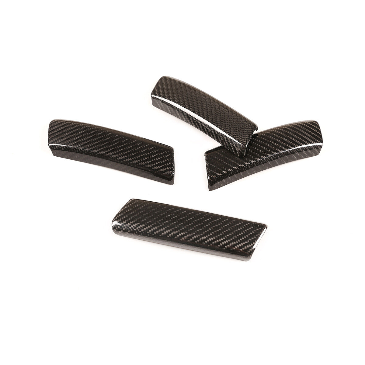 Carbon Fiber Inner Door Armrest Handle Trim Cover For Benz G W463 G63 19-20 10