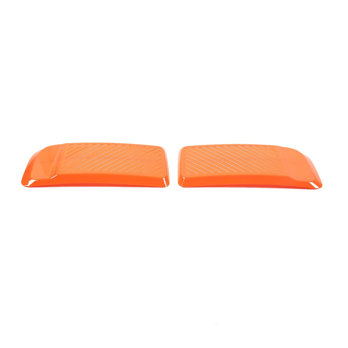 Orange ABS Front Bumper Side Trim Cover For Ford Maverick 2022-2024 US 4