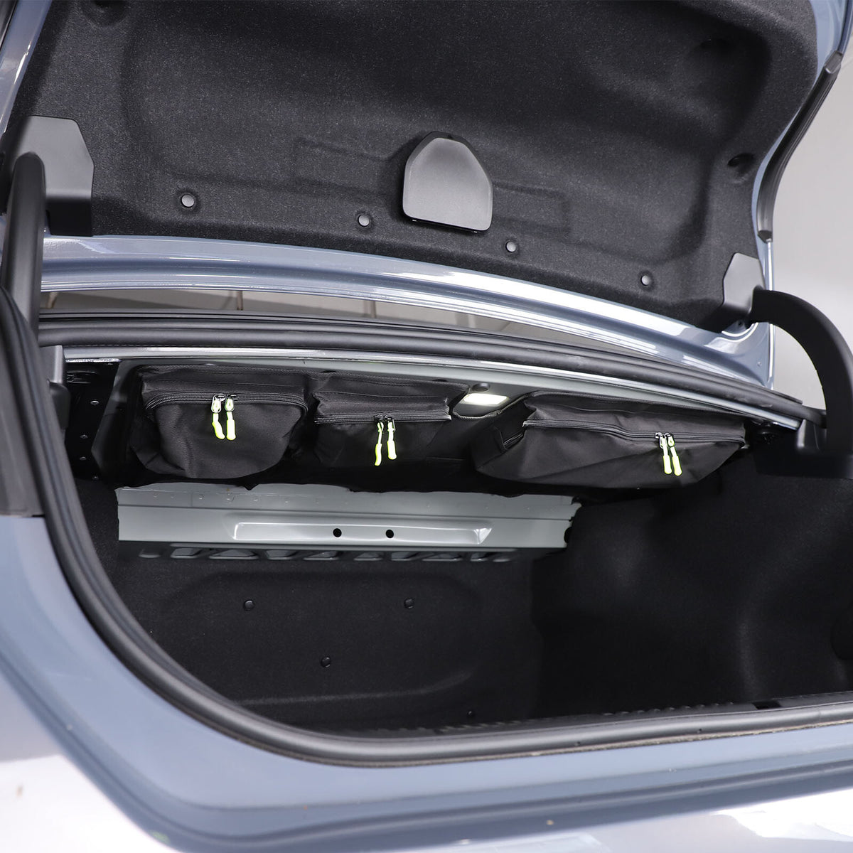 Black Rear Trunk Hanging Storage Bag Organizer For BMW 5 Series G60 i5 2024+ 14