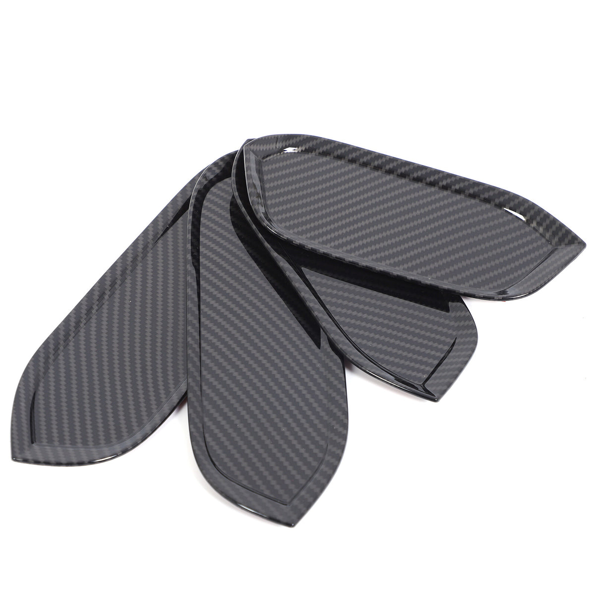ABS Carbon Fiber Door Panel Armrest Handle Bowl Trim For Honda Pilot 03-08 US 9
