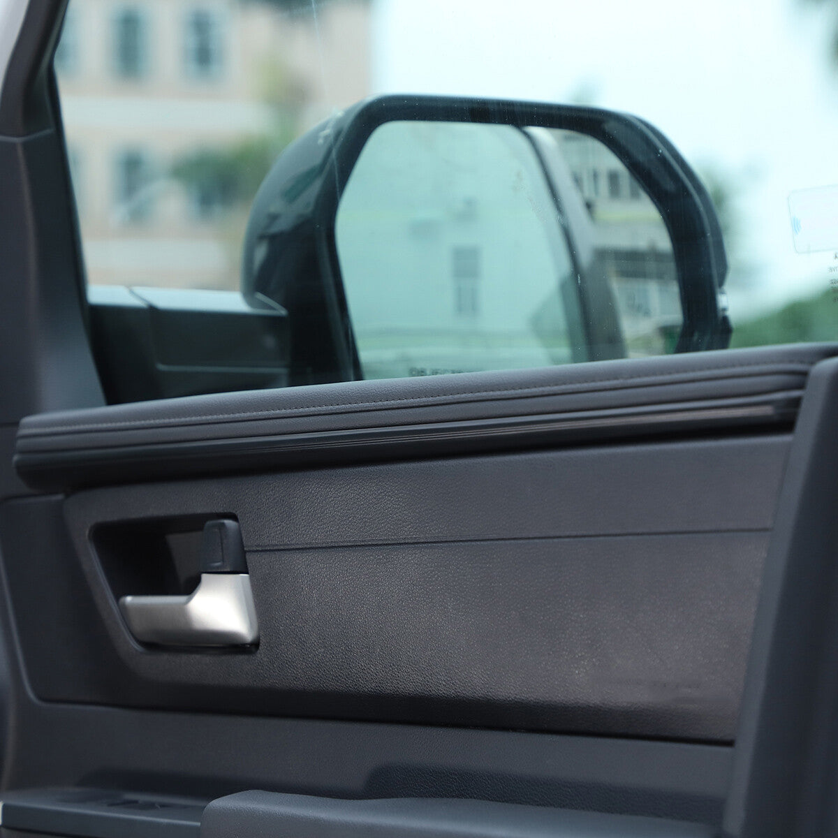 Matte Black ABS Interior Decoration Cover Trim Kit For Toyota Tundra 2022-26 US - Variants 6-10 53