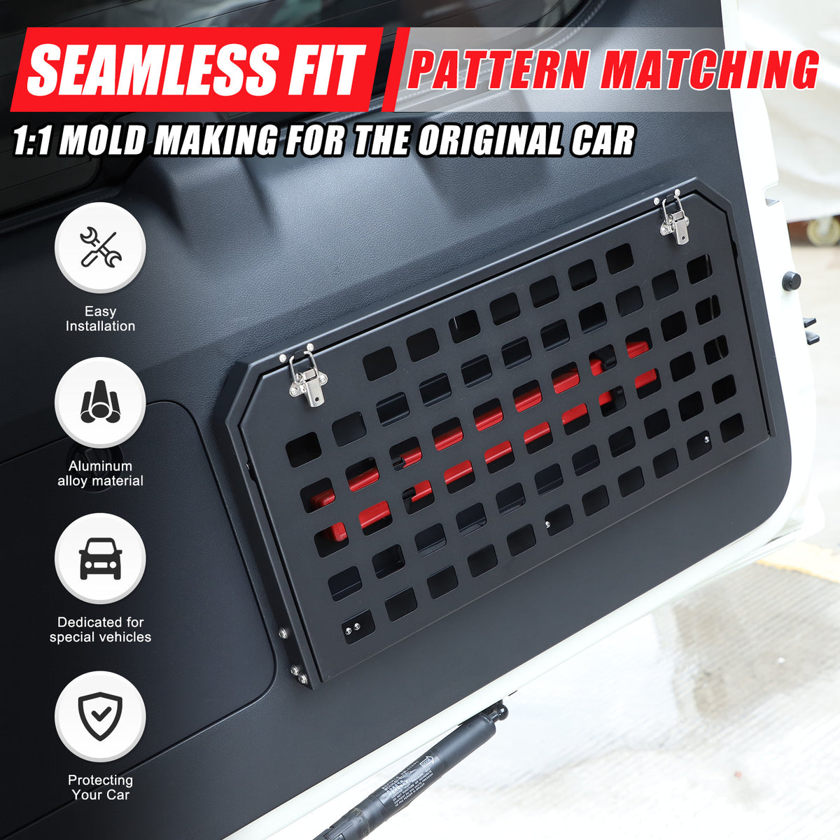 Tailgate Table Rear Door Foldable Car Shelf For Toyota Land Cruiser Prado 10-23 19