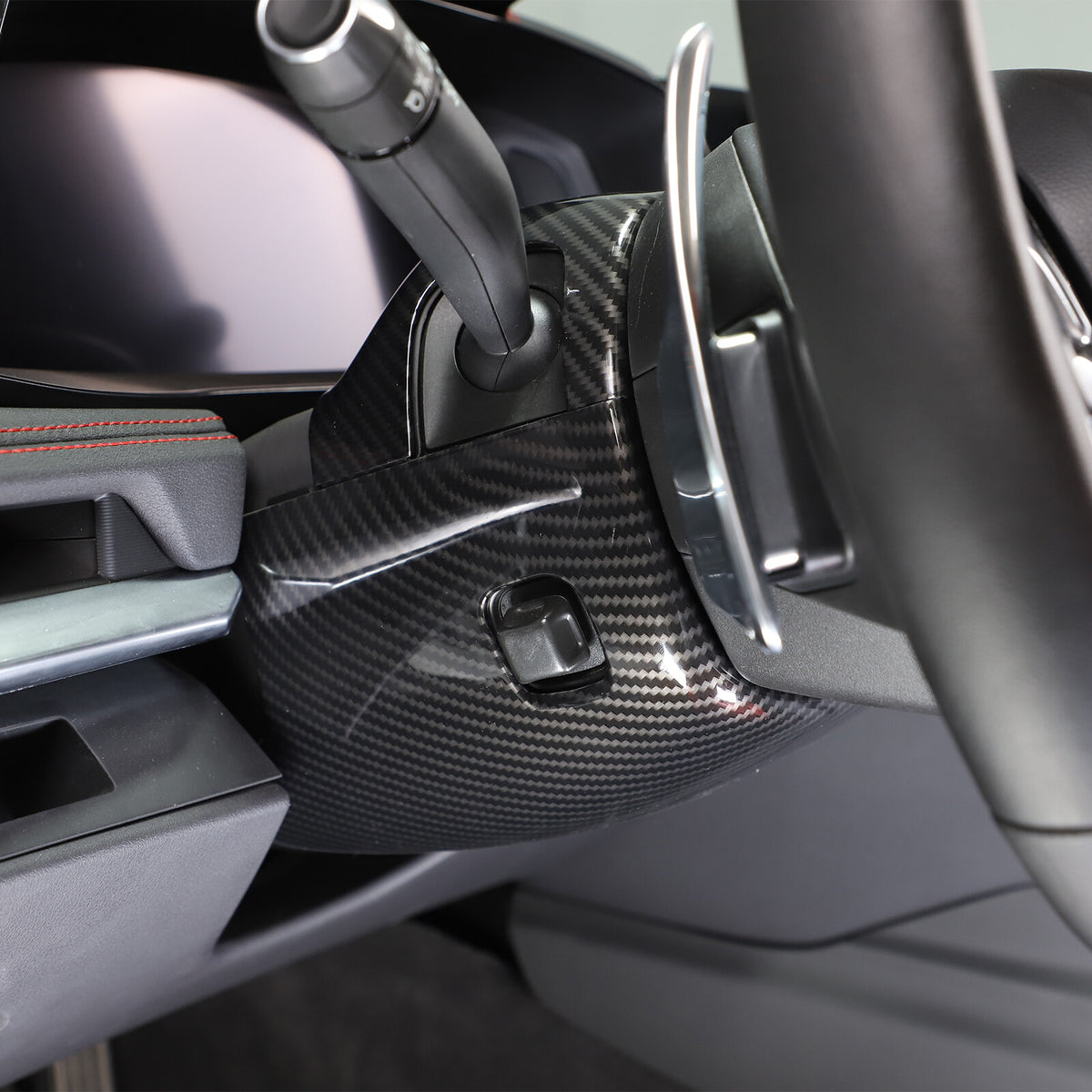Carbon Fiber ABS Interior Full Decor Cover Trim Kit For Corvette C8 2020-2025 - Styles 36-40 34