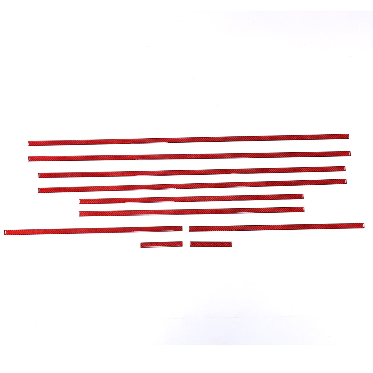 Red Cabon Body Side Door Moulding Sticker For Benz G Class W463 G500/55/63 07-18 20