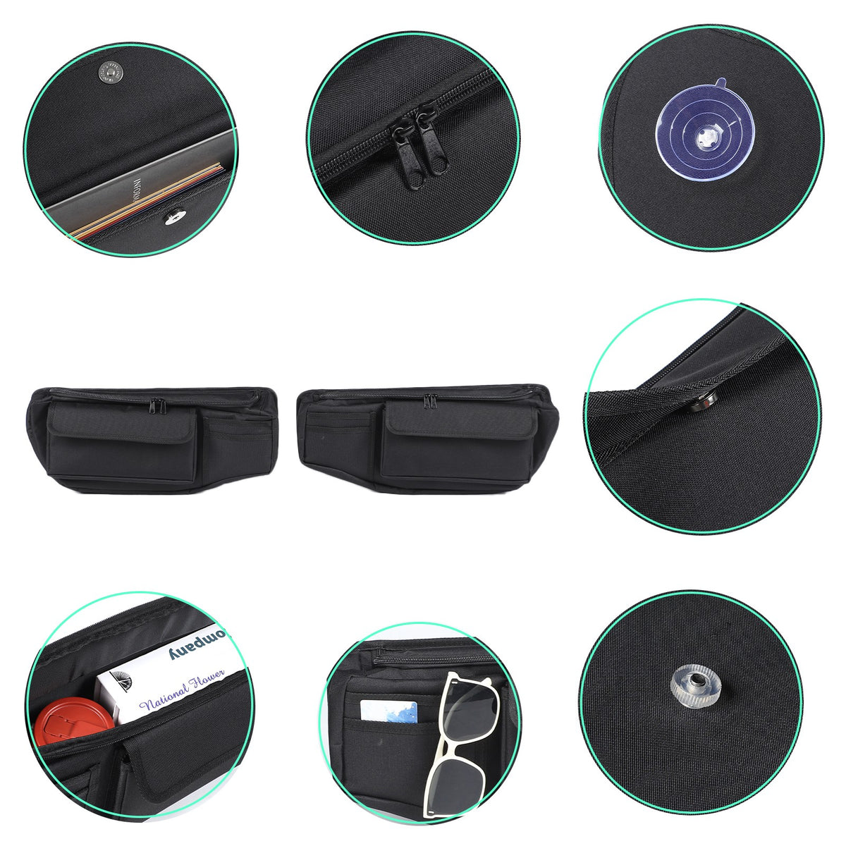 Tailgate Rear Door Window Hanging Storage Bag For LR Defender L663 20+ US 23