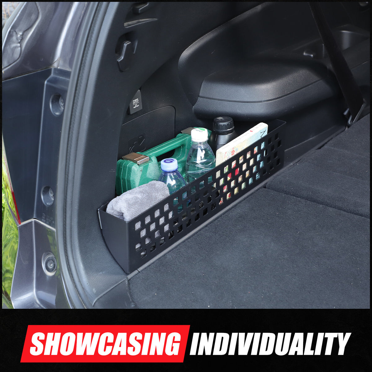 Left Trunk Side Storage Baffle Box Tray Molle Panel For Honda Pilot 2016-2022 4