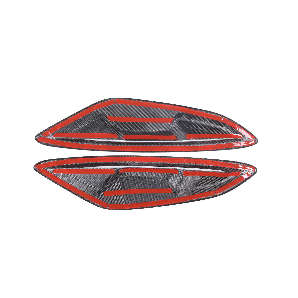 2PCS Forged Carbon Fiber Side Fender Air Outlet Trim For BMW 8 Series 2019-22 9