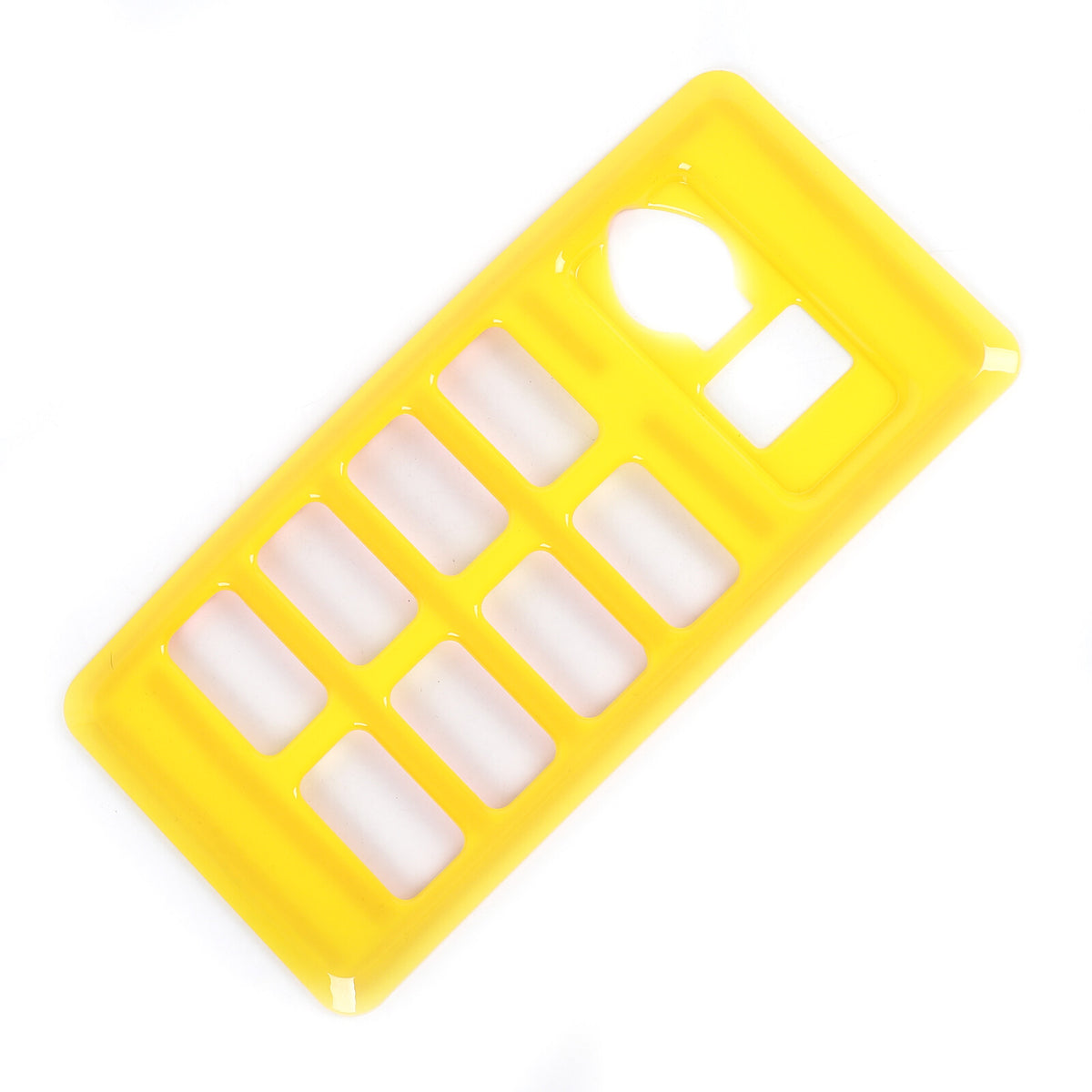Yellow ABS Interior Center Console Trim Cover for Toyota FJ Cruiser 2007-2021 19