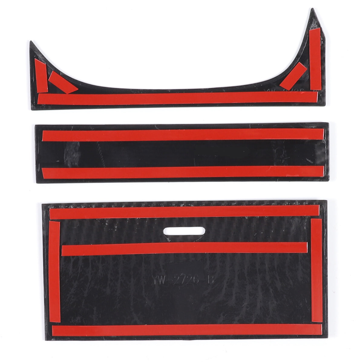 ABS Carbon Fiber Center Console Gear Shift Box Trim Set For Jaguar F-TYPE 13-18 12