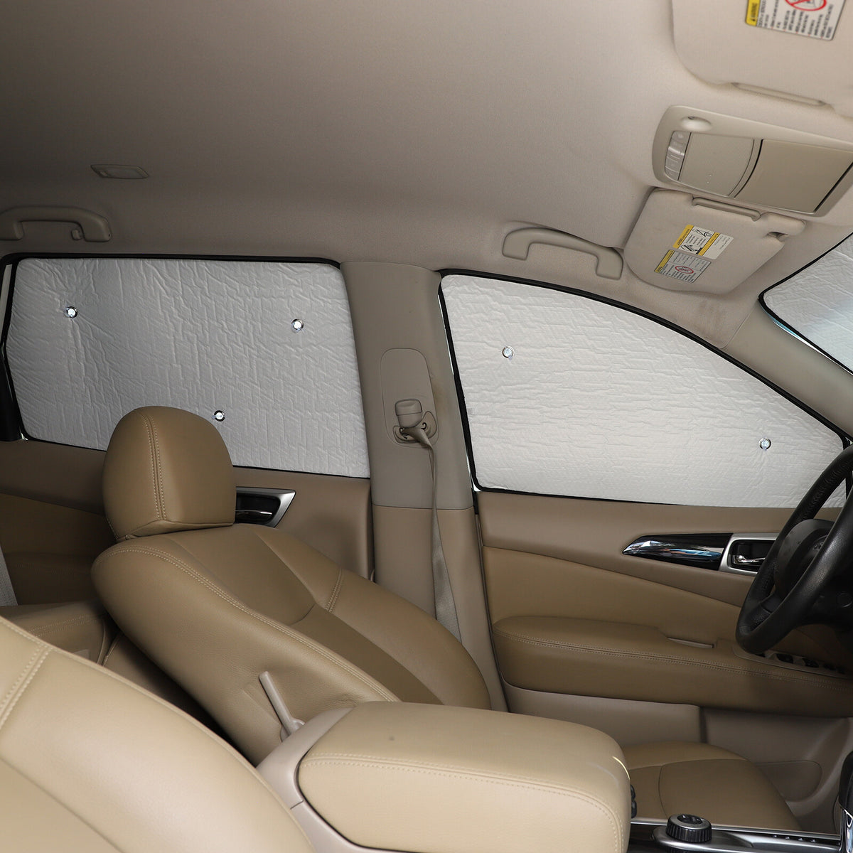 Car Full Window Sunshade Cover Shades Sun Visor for Nissan Pathfinder 13-18 US 12