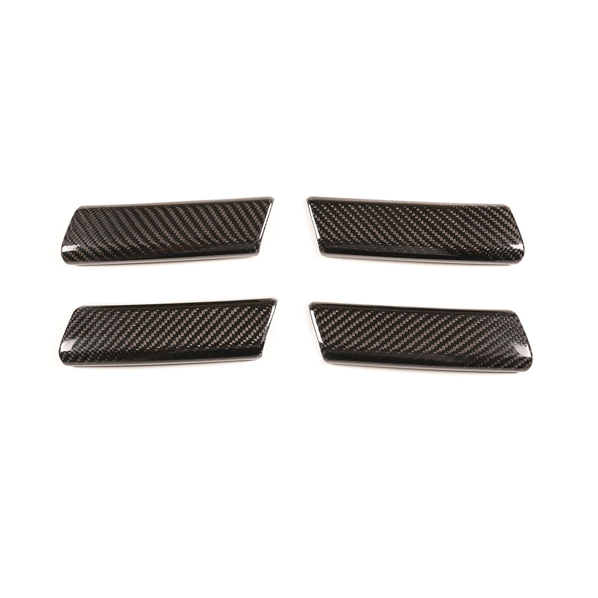 Carbon Fiber Inner Door Armrest Handle Trim Cover For Benz G W463 G63 19-20 8
